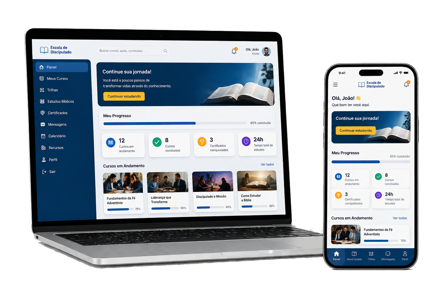 Interface da Plataforma